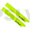 LX61354 130X - Lynx Plastic Main Blade 135 mm - Yellow Neon